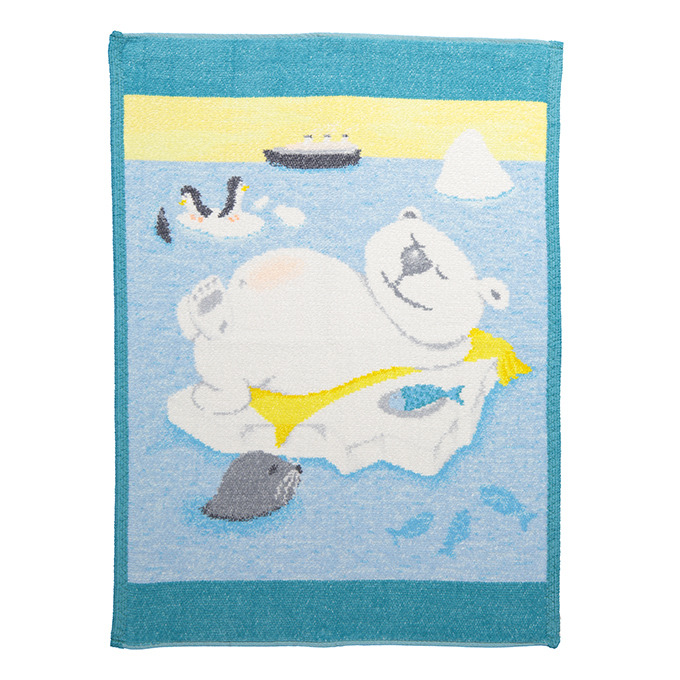 懶散熊毛巾(37x50)